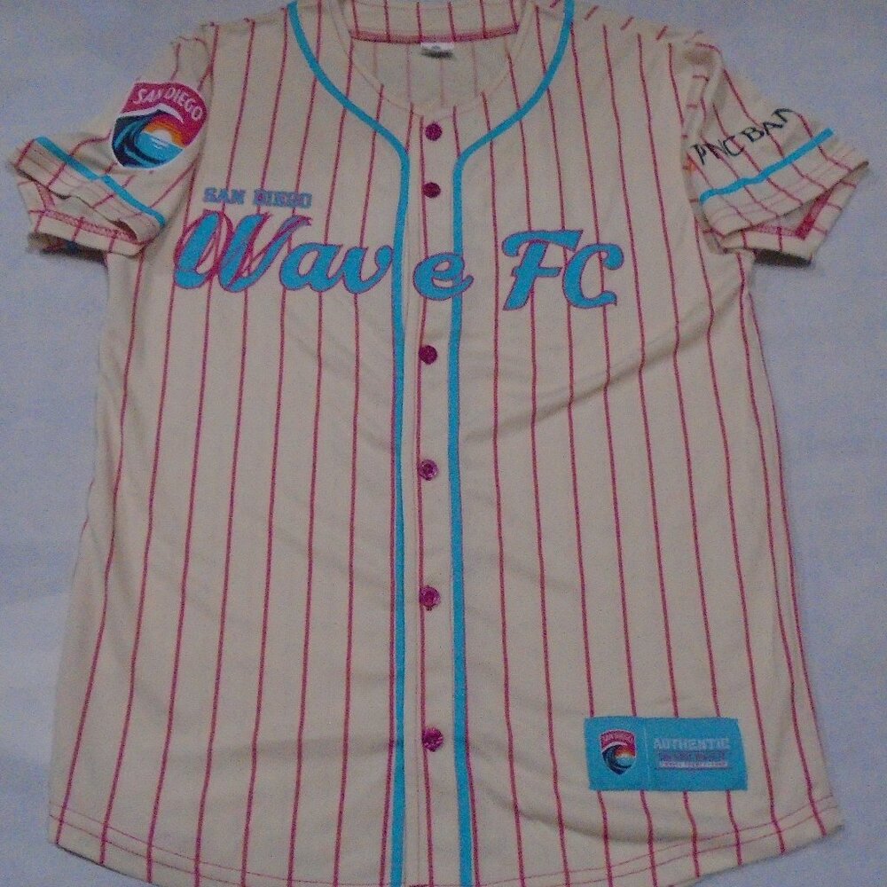 2025 San Diego Wave FC Women’s Home Opener Soccer Baseball Shirt Jersey